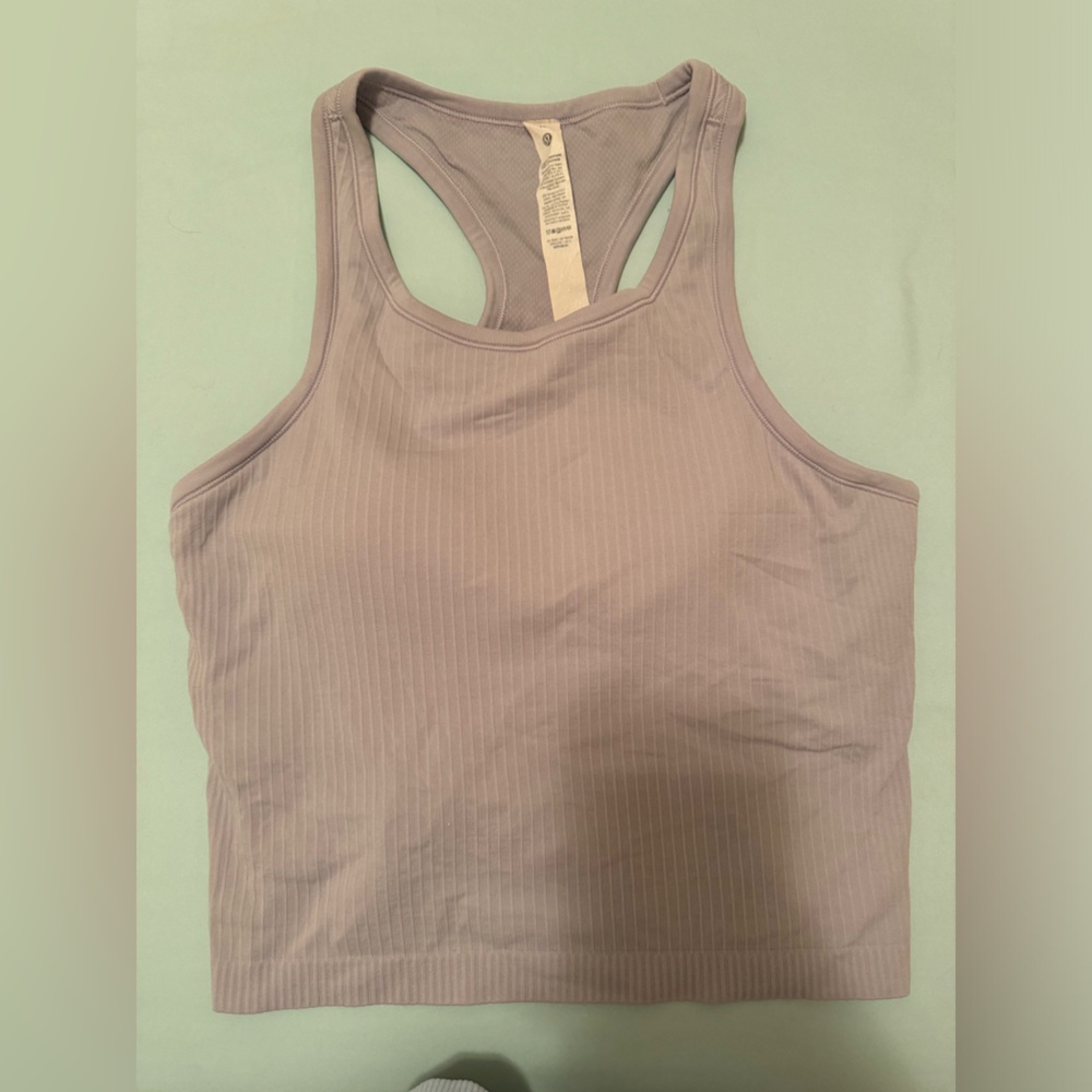 Purple lululemon tank top